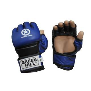 Green Hill Перчатки Green Hill MMA Combat Sambo MMC-0026cs M (кожа,синие)
