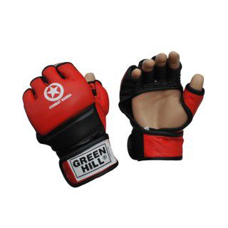 Green Hill Перчатки Green Hill MMA Combat Sambo MMC-0026cs S (кожа, красные)