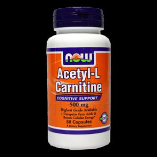 NOW Карнитин NOW Acetyl L-Carnitine (50 капсул)