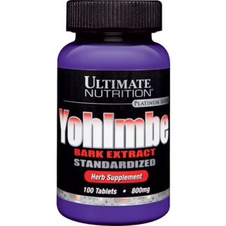 Ultimate Nutrition Бустер тестостерона Ultimate Yohimbe Bark (100табл)