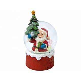 Oasis Новогодний шар с Дедом Морозом на подставке, 507458