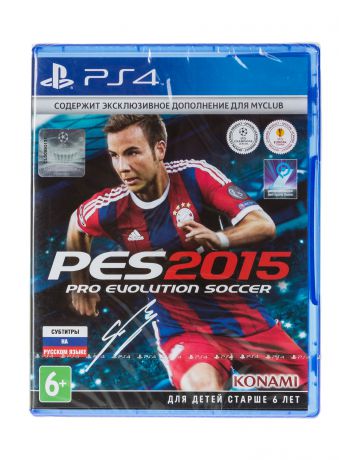 Konami Pro Evolution Soccer 2015 (русские субтитры)
