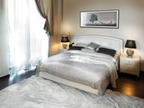 Двуспальная Кровать Cassandra (Аскона Кассандра с ПМ) с подъемным механизмом 140 x 200