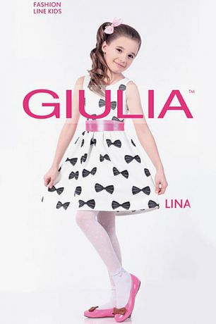 Giulia Колготки LINA 01 для девочки LINA01 белый Giulia