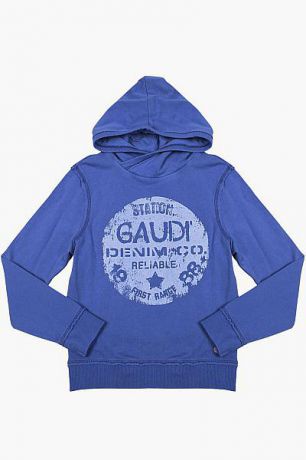 Gaudi Толстовка для мальчика 52KU62822 синий Gaudi