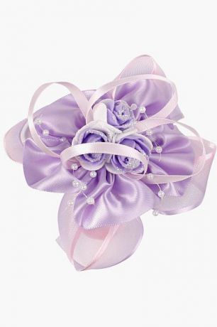 Бэби Ко Резинка "Бант" для девочки MN2 фиолетовый Бэби Ко