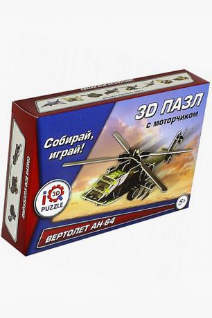 IQ Puzzle 3D Пазл Вертолет АН-64 FT20002 Iq Puzzle
