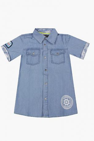Beba Kids Рубашка для мальчика 2161OM0K10P00 синий Beba Kids