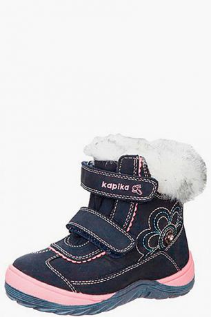 Kapika Ботинки для девочки 62029-1 синий Kapika