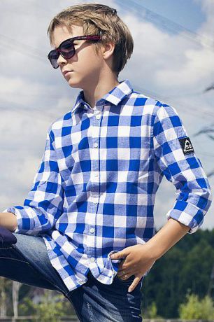 Street Gang Рубашка для мальчика SG6158 синий Street Gang