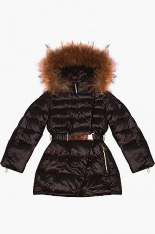 Gaialuna Куртка для девочки GA680608 чёрный Gaialuna
