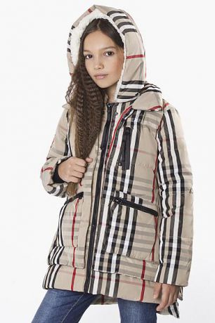 MNC Куртка для девочки A14020 бежевый Mnc