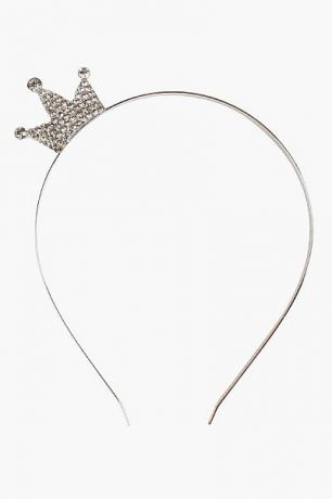 Fashion Jewelry Ободок "Корона" для девочки FJ14/1 серый Fashion Jewelry