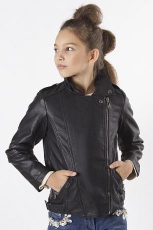 MNC Куртка для девочки 3791/760/800 чёрный Mnc