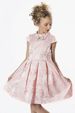 Noble People Платье "Чайная роза с бантиком" для девочки 29526-352K розовый Noble People