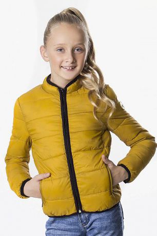 Byblos Куртка для девочки BJ8162 коричневый Byblos