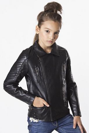 MNC Куртка для девочки 3791/760/800/4 чёрный Mnc