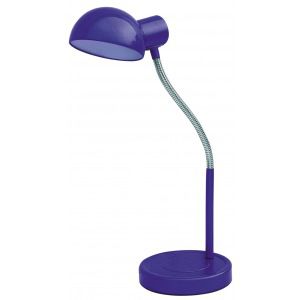 Настольный светильник, фиолетовый camelion kd-306, 10503