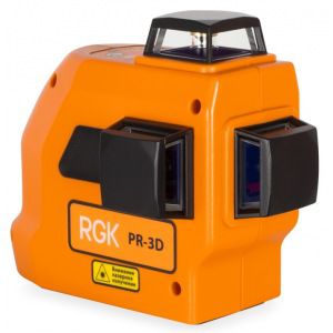Лазерный нивелир rgk pr-3d max