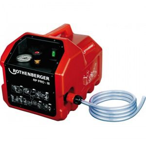 Электрический насос для опрессовки трубопроводных систем rothenberger rp pro iii 61185
