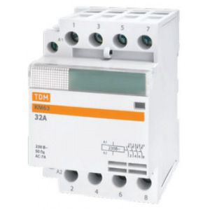 Модульный контактор tdm км63/4-32 sq0213-0018