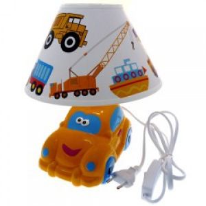 Детский настольный светильник машинка camelion, kd-563