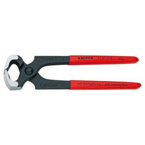 Плотницкие клещи с функцией молотка knipex kn-5101210