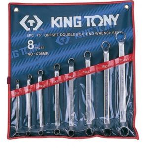 Набор накидных ключей (6-23 мм, 8 предметов) king tony 1708mr