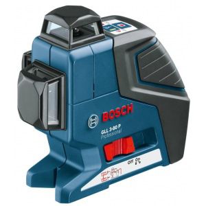 Линейный лазерный нивелир bosch gll 3-80 p + bm1 новый в l-boxx 0.601.063.309