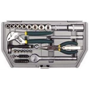 Компактный набор слесарно-монтажного инструмента 1/4", 38шт kraftool industrie 27970-h38