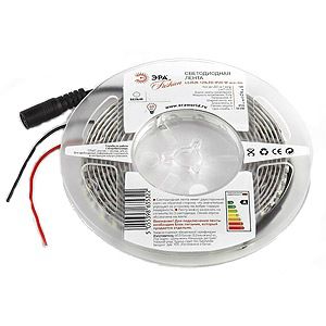 Светодиодная лента ls3528-60led-ip65-ww-eco-3m эра 635285 б0002326