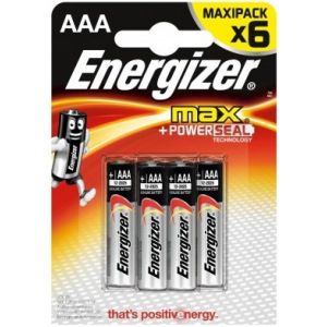 Батарейки lr03 aaa max 1.5в бл/6 energizer 7638900410761