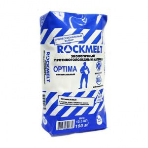 Противогололедный материал мешок 10.5 кг rockmelt optima 63886
