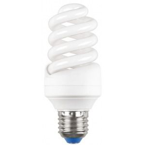 Компактная люминесцентная лампа кэлp-fs е27 30вт 4000к iek ecolight llep25-27-030-4000-t4 256839