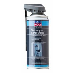 Грязеотталкивающая белая смазка liqui moly pro-line wartungs-spray weiss 0,4л 7387