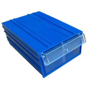 Пластиковый короб (синий/прозрачный) стелла с-2
