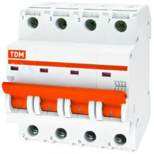 Автоматический выключатель tdm ва47-29 4р 13а 4.5ка в sq0206-0057