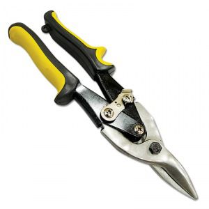 Ножницы по металлу santool с обрезиненными двухкомпонентными ручками прямые 250 мм 031201-002-250