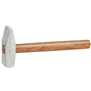 Кованый оцинкованный молоток с деревянной рукояткой зубр 1,5кг 20015-15
