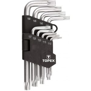 Ключи torx t10-t50 topex 35d960