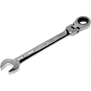 Комбинированный трещоточный шарнирный ключ 15мм jtc-3455