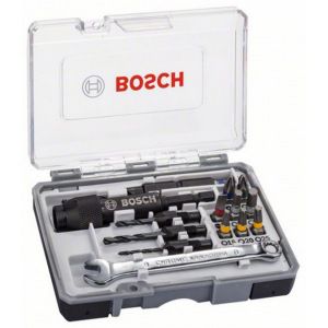 Набор бит со сверлами drill&drive (20 шт.) bosch 2607002786