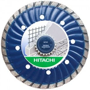 Диск алмазный отрезной по бетону и твердым материалам cdts (180х22.2 мм) для ушм hitachi htc-773121
