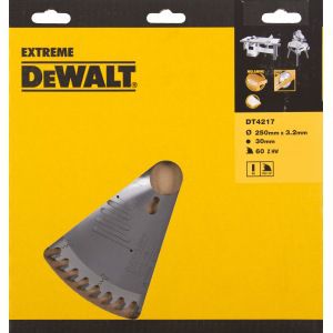 Пильный диск по ламинату (250х30 мм; 60 hz) dewalt dt4217