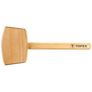 Деревянный молоток topex 500 г 02a050