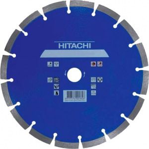 Диск алмазный отрезной по бетону (180х2.6х22.2 мм) hitachi htc-752854
