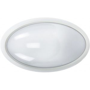 Влагозащищённый светильник led 8вт, ip54, 220в, овал ultraflash lbf-0208 c01 12321