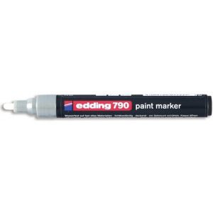 Лаковый маркер, белый, круглый наконечник 2-3мм edding e-790-49
