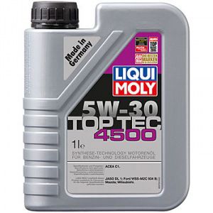 Нс-синтетическое моторное масло liqui moly top tec 4500 5w-30 c1 1л 2317