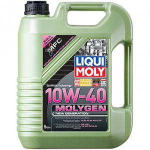 Нс-синтетическое моторное масло liqui moly molygen new generation 10w-40 5л 9061